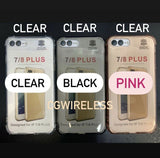 Clear Shockproof Hard Bumper Case for iPhones - All Models
