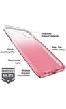 BodyGuardz - Harmony Case for Apple iPhone Xs/X, Extreme Impact and Scratch Protection for iPhone Xs/iPhone X (Rose Quartz)(QTY=10)(R15)
