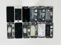 LOT #062 Salvage Phones iphone 5/5S (12pc) FOR PARTS OR REPAIR AS IS NO RETURN