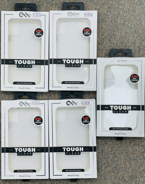 Case-Mate Tough Clear Series Case for iPhone XS Max(QTY=05)(R14)