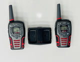 COBRA ACXT545 Walkie Talkies WaterProof Rechargeable 28-Mile 2-Way Radios 2 Pack