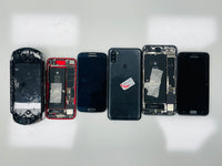 Lot #202 Salvage phones 6pc(iPhone,Samsung, PSP) ONLY FOR PARTS AS ITS NO RETURN