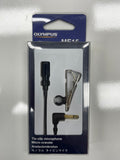 NEW IN BOX OLYMPUS ME-15 MONO CONDENSER CABLE MICROPHONE TIE PIN STYLE (R32)