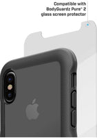 BodyGuardz TRAINR PRO Series Case for iPhone Xs/X - Black/Gray(QTY=10)(R15)