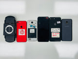 Lot #202 Salvage phones 6pc(iPhone,Samsung, PSP) ONLY FOR PARTS AS ITS NO RETURN