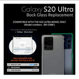 Samsung Galaxy S Series Model Back Glass Cover Battery Door Replacement Service