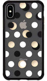 Case-Mate Wallpapers Black White Silver Dot Case for iPhone XS MAX(QTY=05)(R14)