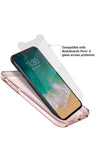 BodyGuardz Unequal Ace Pro Case For Apple iPhone Xs/X Pink And White(QTY10)(R12)