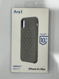 ARQ1  iPhone XS Max Case Impact Metric,Unity Case Gray And Clear Mix(Qty10)(R14)