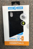 Gadget Guard Black Ice + Screen Protector  Silicone Case for iPhone X/XS (QTY=10) (R13)