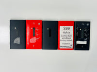 Lot #218 Nokia Lumia Phones Lot of (5pc) Lumia 920 FOR PARTS, REPAIR NO RETURN